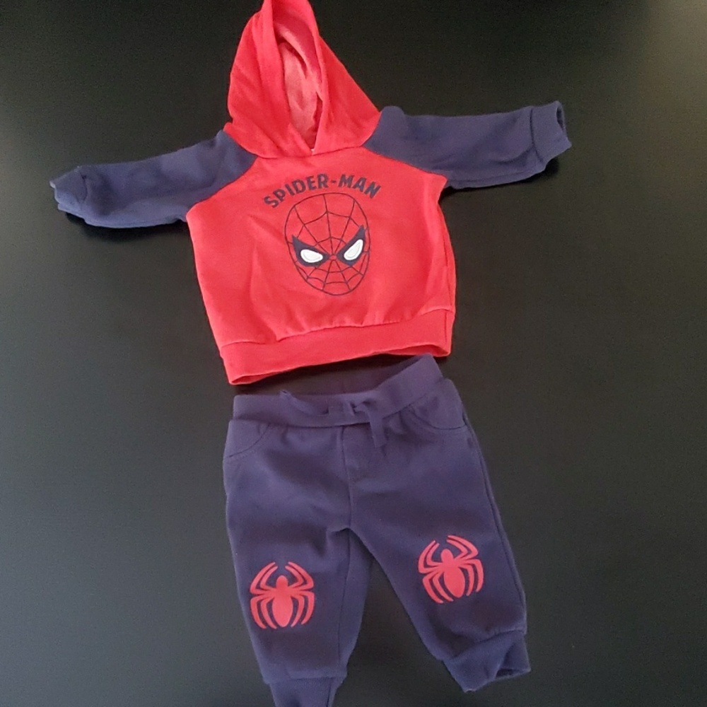 Marvel Spider Man hoody and Bottoms